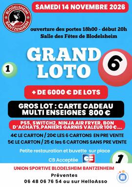 Image Grand loto de l'US Blodelsheim Bantzenheim (photo 1)