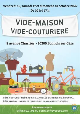 Image Vide Maison + vide couturière (photo 1)