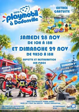 Image exposition vente de playmobil (photo 1)
