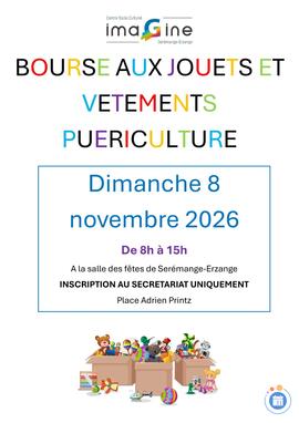Image bourse aux jouets et vêtement puériculture (photo 1)
