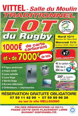 Image Traditionnel loto du rugby (photo 1)