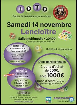 Image Loto pompiers de Lencloitre (photo 1)