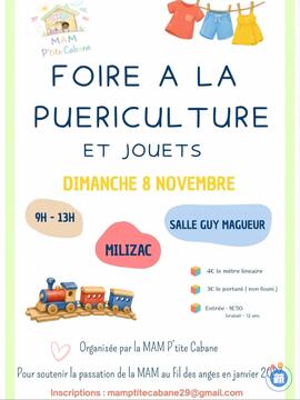 Image Foire à la puériculture passation MAM P’tite Cabane (photo 1)
