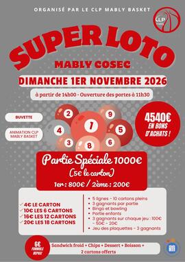 Image Loto du CLP Mably Basket (photo 1)
