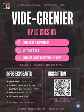 Image Vide grenier by le cres vb (photo 1)