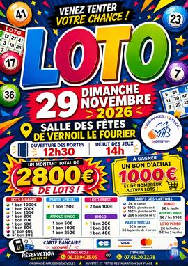 Image Loto a vernoil (photo 1)