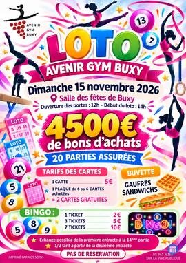 Image LOTO AVENIR GYM BUXY (photo 1)