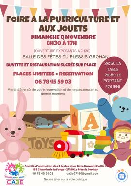 Image Foire à la puériculture et aux jouets du CA3E (photo 1)