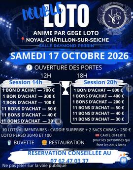 Image 2 Supers lotos de Asso NC US FOOT Anim Gégé loto (photo 1)