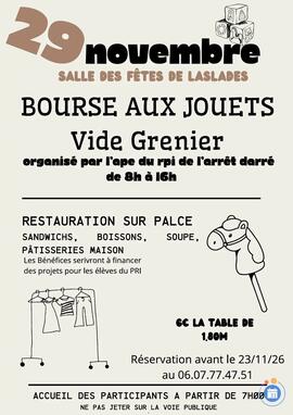 Image Bourse aux jouets et vide grenier (photo 1)