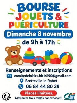 Image Bourse aux jouets et à la puériculture (photo 1)