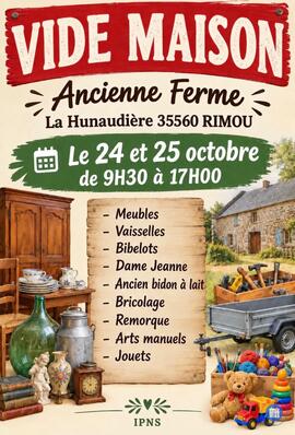 Image Vide Maison ancienne ferme (photo 1)