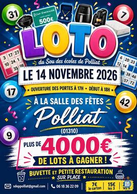 Image Loto du Sou des écoles de Polliat (photo 1)