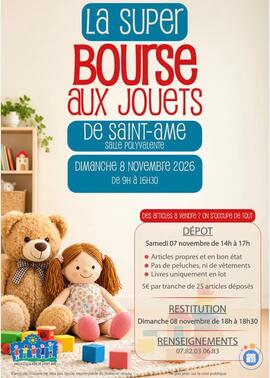 Image Bourse aux jouets Saint Amé (photo 1)