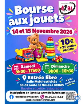 Image BOURSE AUX JOUETS (photo 1)
