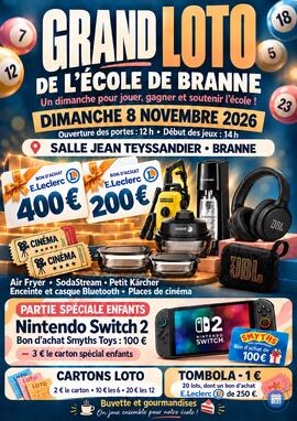 Image Loto de l’école de branne (photo 1)