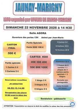 Image UFVGAC JAUNAY MARIGNY animé par JEAN MARIE (photo 1)