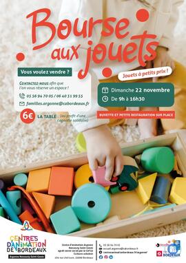 Image Bourse aux jouets - Centre d'Animation Argonne (photo 1)