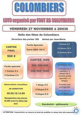 Image FOOT COLOMBIERS (photo 1)
