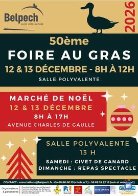 Image 50 eme Foire au gras et son Marché de Noël (photo 1)