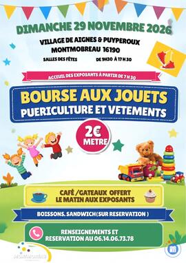 Image Bourse aux jouets, vêtements, puériculture (photo 1)
