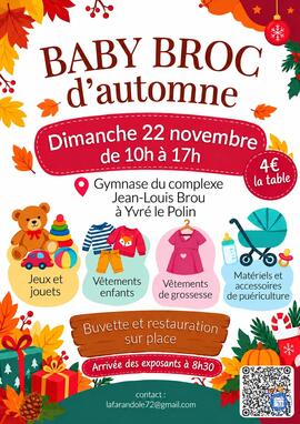 Image Baby Broc d'Automne - Yvré le Polin (photo 1)