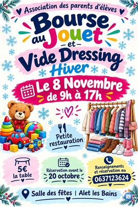 Image Vide dressing et bourse aux jouets (photo 1)