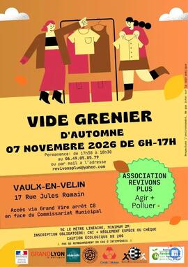 Image VIDE GRENIER DE L’AUTOMNE (photo 1)