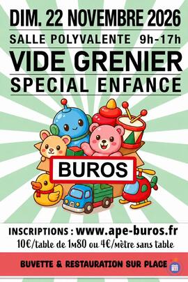 Image Vide grenier spécial ENFANCE (photo 1)