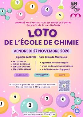 Image Loto de l'École Nationale Supérieure de Chimie de Mulhouse (photo 1)