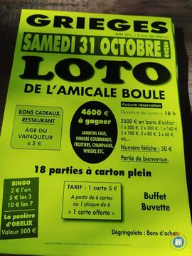 Image Loto Amicala Boule (photo 1)