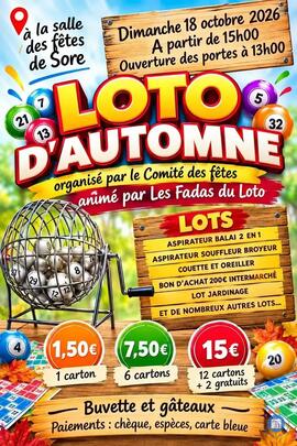 Image Super loto du comité des fêtes (photo 1)