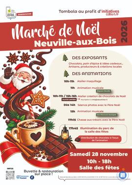 Image Marché de Noël - Neuville-aux-Bois (photo 1)