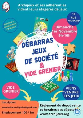 Image Débarras Jeux et vide grenier. (photo 1)
