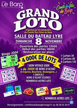 Image Grand loto du Barp (photo 1)