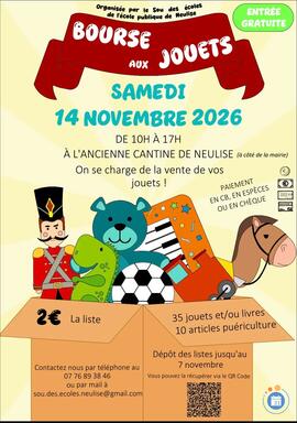 Image Bourse aux jouets, livres et puériculture (photo 1)