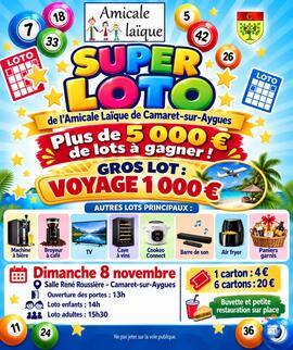 Image Loto de l'amicale laïque (photo 1)