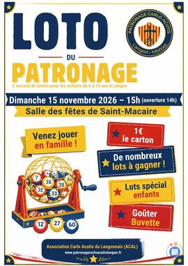 Image Loto du Patronage de l'Association Carlo Acutis du Langonnais (photo 1)