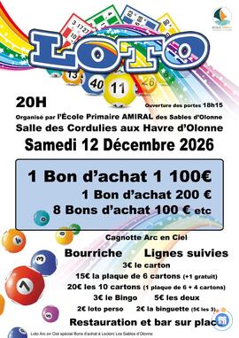 Image Loto Arc en Ciel au profit de l'Ecole Amiral (photo 1)