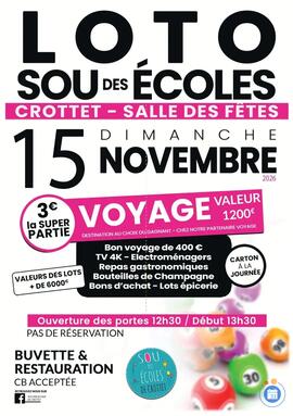 Image Loto du Sou des Ecoles de Crottet (photo 1)