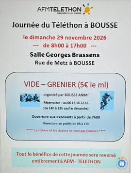 Image Vide-grenier du téléthon 2026 (photo 1)