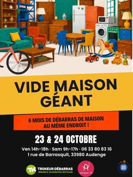 Image Vide Maison Géant - 6 mois de débarras au même endroit (photo 1)
