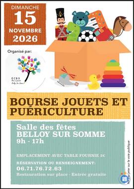 Image Bourse aux jouets Belloy sur Somme (photo 1)