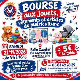 Image Bourse aux jouets, vêtements et puériculture (photo 1)