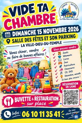 Image Vide ta chambre – Grande braderie enfants (photo 1)