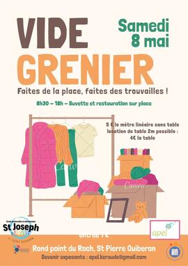 Image Vide grenier de l'école St Joseph de Kéraude (photo 1)