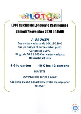 Image Grand Loto du club de Longuevie (photo 1)