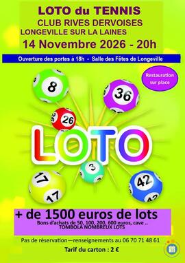 Image Loto du Tennis Club Rives Dervoises (photo 1)