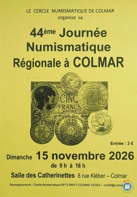 Image Bourse Numismatique Régionale de Colmar (photo 1)