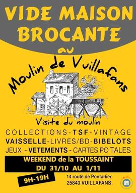 Image vide maison brocante au moulin de Vuillafans (photo 1)